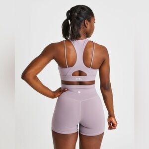 AYBL The Core Padded Sports Bra in Lavender, size Small